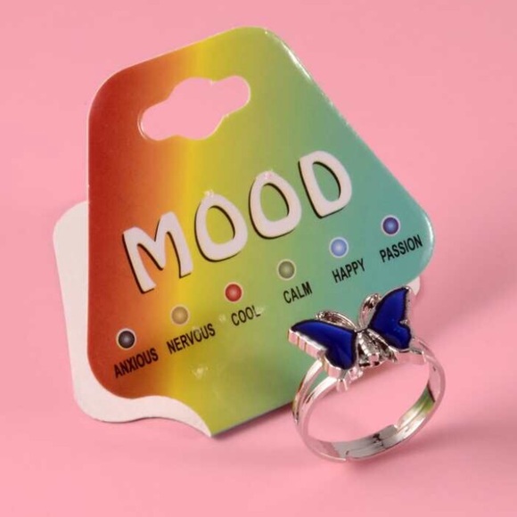 MOOD RING! BUTTERFLY MOOD RING
